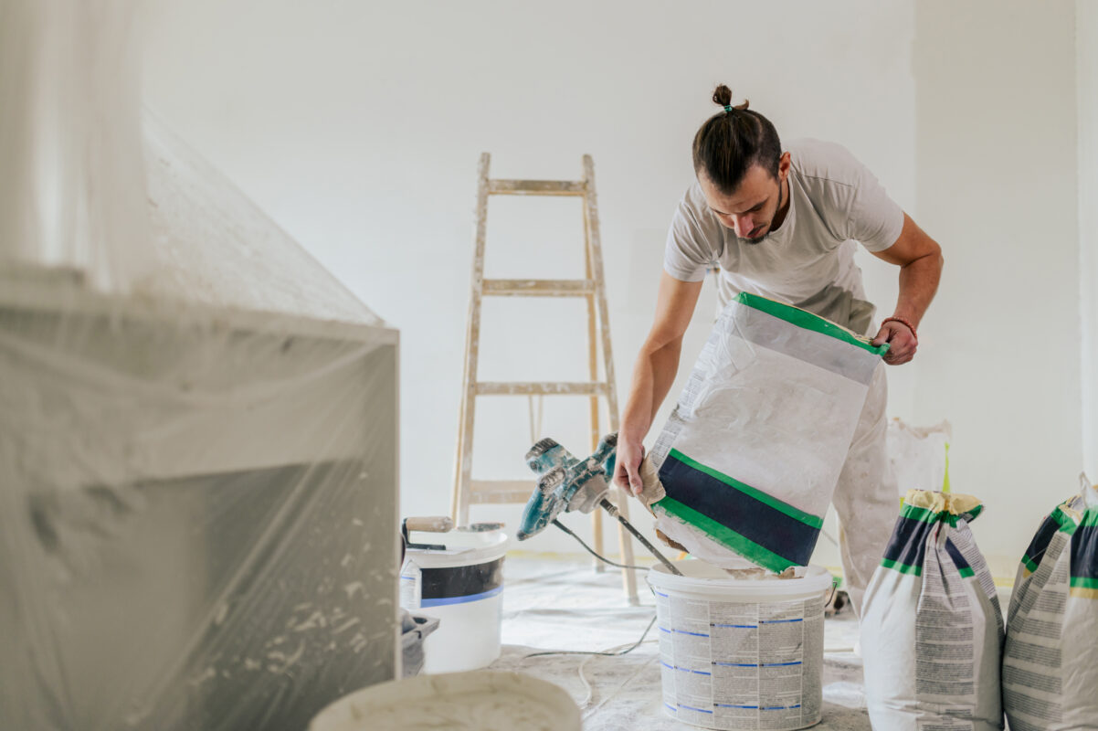 Выбор штукатурки под обои